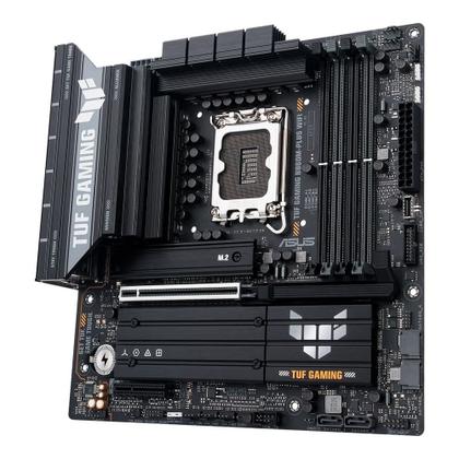 Imagem de Placa Mãe ASUS TUF GAMING B860M-PLUS WIFI, Intel LGA 1851, mATX, DDR5, Wi-fi, Bluetooth - TUF GAMING B860M-PLUS WIFI
