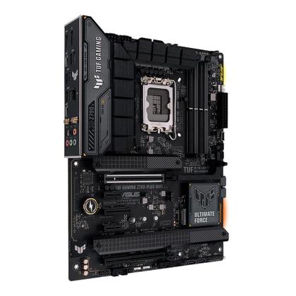 Placa-Mãe ASUS Tuf Gaming Z790-Plus, Intel, ATX, DDR5, RGB, Wi-Fi, Bluetooth, Preto - 90MB1D80-M1EAY0 Imagem de Placa-Mãe ASUS Tuf Gaming Z790-Plus, Intel, ATX, DDR5, RGB, Wi-Fi, Bluetooth, Preto - 90MB1D80-M1EAY0