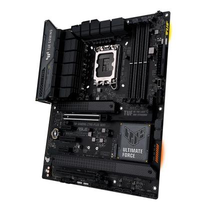 Placa-Mãe ASUS Tuf Gaming Z790-Plus, Intel, ATX, DDR5, RGB, Wi-Fi, Bluetooth, Preto - 90MB1D80-M1EAY0 Imagem de Placa-Mãe ASUS Tuf Gaming Z790-Plus, Intel, ATX, DDR5, RGB, Wi-Fi, Bluetooth, Preto - 90MB1D80-M1EAY0