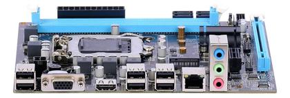 Imagem de Placa Mãe Bluecase Bmbh61 Ddr3 Lga 1155 Rede 1000 Nvme OEM