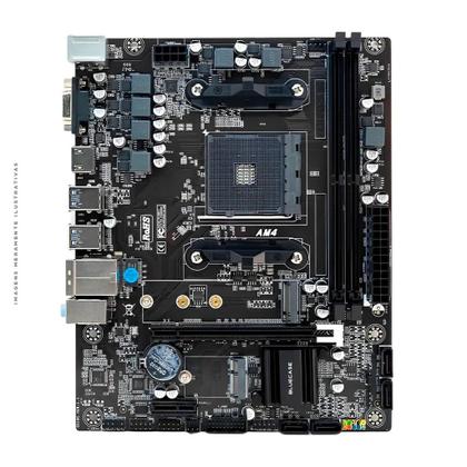 Imagem de Placa Mãe BMBA320-D3HGU-M2 A320M DDR4 AM4 32GB M.2 NVME