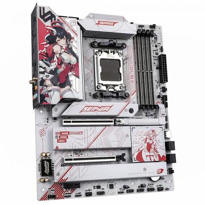 Imagem de Placa Mãe Colorful iGame X870 Senna V14, Chipset X870, AMD AM5, ATX, DDR5