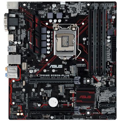 Imagem de Placa Mae Gamer Asu Prime B250m Plus 64gb 6e7ª Geração Dual Nvme M2 Intel