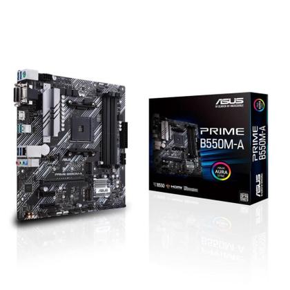 Placa Mãe Gamer Asus Prime B550m-a AM4 DDR4 Hdmi M2 B550