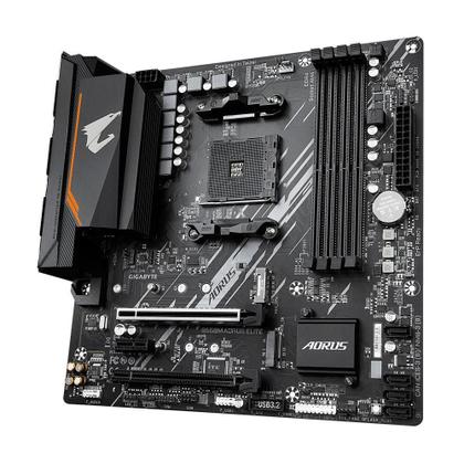 Imagem de Placa-Mãe Gamer Gigabyte B550M Aorus Elite Am4 Amd Micro-Atx