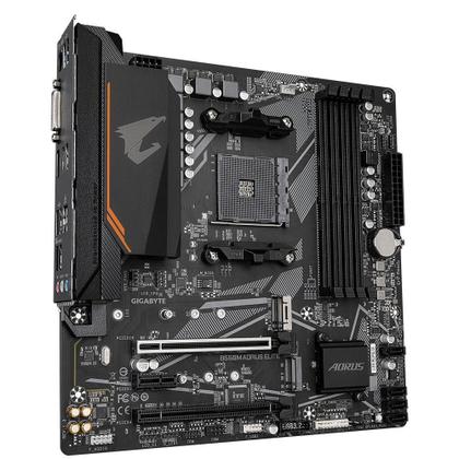 Imagem de Placa-Mãe Gamer Gigabyte B550M Aorus Elite Am4 Amd Micro-Atx