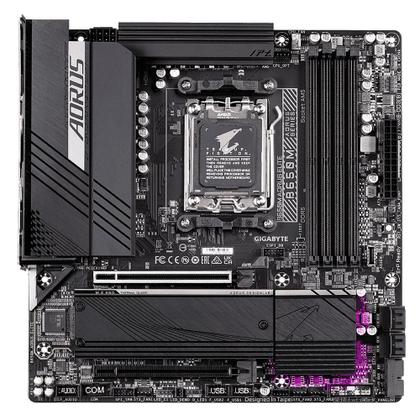 Imagem de Placa Mae Gigabyte AMD (AM5) Micro ATX DDR5 - B650M Aorus Elite 1.0