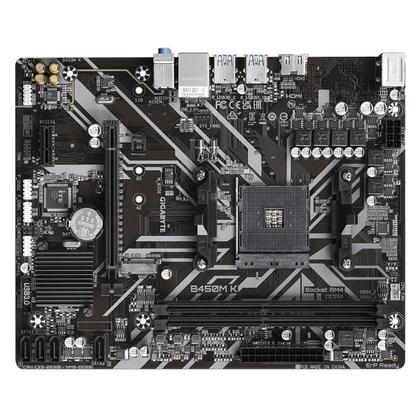 Imagem de Placa Mãe Gigabyte B450M K 1.0 DDR4 HDMI AM4 Ryzen Socket