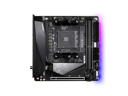Placa-mãe GIGABYTE B550I AORUS PRO AX AM4 AMD DDR4 - Placa Mãe