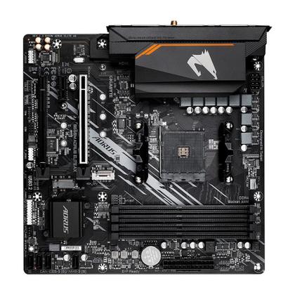 Imagem de Placa Mãe Gigabyte B550M Aorus Elite AX, Wi-Fi, Bluetooth, AM4, Micro ATX, DDR4 - 9MB55MAEX-00-10