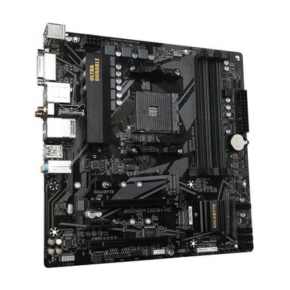 Imagem de Placa Mãe Gigabyte B550M DS3H AC Wi Fi AMD AM4 mATX DDR4