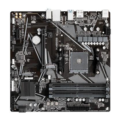 Imagem de Placa Mãe Gigabyte B550M K , AMD AM4, Micro ATX, 4xDDR4 - 9MB55MK-00-10