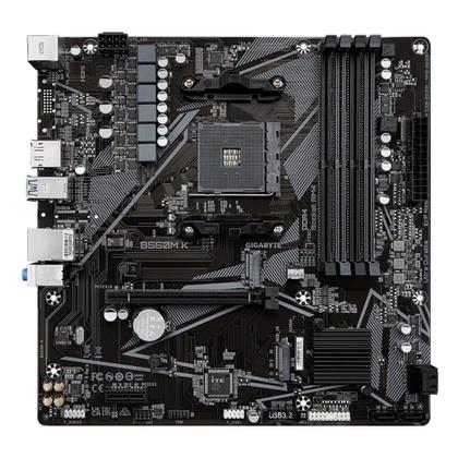 Imagem de Placa Mãe Gigabyte B550M k Ultra Durable DDR4 Socket AMD AM4 mATX Chipset AMD B550 B550M K