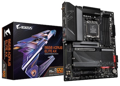 Placa-mãe GIGABYTE B650 AORUS Elite AX AMD B650 ATX DDR5