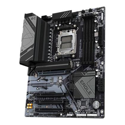 Imagem de Placa Mãe Gigabyte B650 Eagle AX, AMD AM5, ATX, DDR5, LED RGB, Wi-Fi 6E, Bluetooth, Preto - 9MB65EGX-00-10