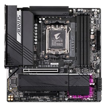 Imagem de Placa-Mãe Gigabyte B650M Aorus Elite, AMD, Micro ATX, DDR5, Preto - B650M AORUS ELITE