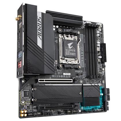 Imagem de Placa-mãe GIGABYTE B650M AORUS Elite AX 1.0 AMD AM5 ATX