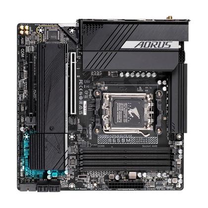 Imagem de Placa-Mãe Gigabyte B650M Aorus Elite AX, AMD, Micro ATX, DDR5, Wi-Fi, Bluetooth - B650M Aorus ELITE AX