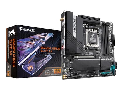 Placa-mãe GIGABYTE B650M AORUS Elite AX DDR5 Micro-ATX