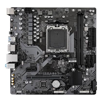 Imagem de Placa-Mãe Gigabyte B650M H, AMD, Micro ATX, Preto - B650M H