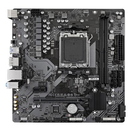 Imagem de Placa Mãe Gigabyte B650M H Socket AMD AM5 Chipset AMD B650 2xDDR5 Micro ATX Preto