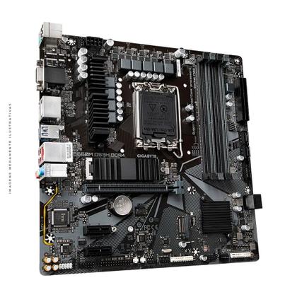 Imagem de Placa Mãe Gigabyte B660M DS3H, Intel LGA 1700, mATX, DDR4, M.2 NVME