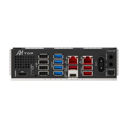 Imagem de Placa Mãe Gigabyte B850 AI TOP, AMD AM5, ATX, DDR5, RGB, Wi-Fi 7, Bluetooth, Preto - B85AT-00