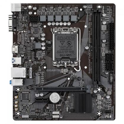 Imagem de Placa Mãe Gigabyte H610M H V2, Chipset H610, Intel LGA 1700, mATX, DDR5