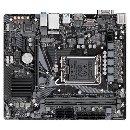 Imagem de Placa-Mãe Gigabyte H610M H V3, Intel LGA 1700, M-ATX, DDR4, M.2, Preto - H610M H V3