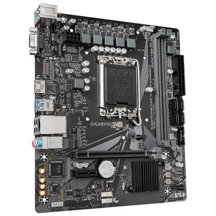 Imagem de Placa-Mãe Gigabyte H610M H V3, Intel LGA 1700, M-ATX, DDR4, M.2, Preto - H610M H V3