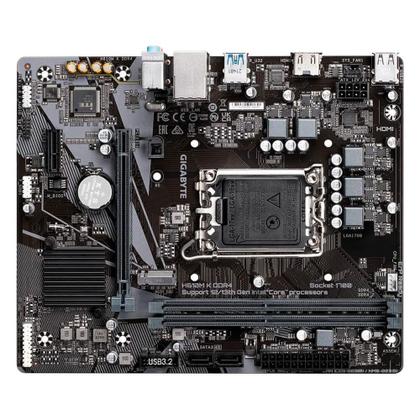 Imagem de Placa Mãe Gigabyte H610M K DDR4, Intel LGA 1700, Micro ATX, DDR4, HDMI, M.2 - 9MH610MK-00-20