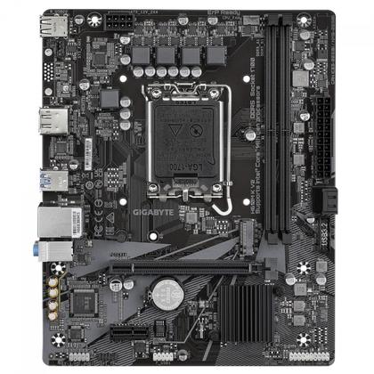 Imagem de Placa Mãe Gigabyte H610M K V2, Chipset H610, Intel LGA 1700, M-ATX, DDR5