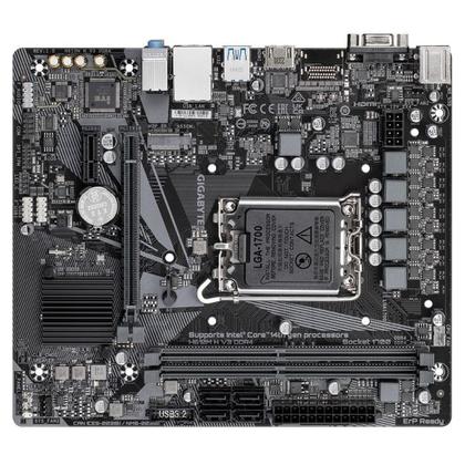 Imagem de Placa Mãe Gigabyte Intel H610M H V3 Lga 1700 Matx M.2 Nvme 2Xddr4 Max. 64Gb 1Xd-Sub/Hdmi 2Xusb 3.2 4Xusb 2.0