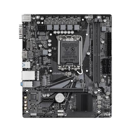 Imagem de Placa Mãe Gigabyte Intel H610m H V3 Lga 1700 Matx M.2 Nvme 2xddr4 Max. 64gb 1xd-sub/hdmi 2xusb 3.2 4xusb 2.0