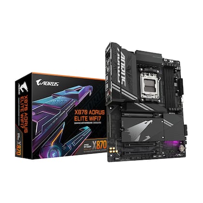 Placa-Mãe GIGABYTE X870 AORUS Elite WIFI 7 AM5 LGA 1718 ATX