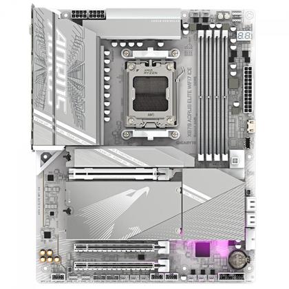 Imagem de Placa Mãe Gigabyte X870 AORUS Elite WiFi7 ICE AM5, ATX, DDR5