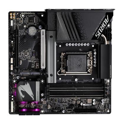 Imagem de Placa-Mãe Gigabyte Z790M Aorus Elite Rev 1.1, LGA 1700,  mATX, DDR5, Preto - Z790M AORUS ELITE