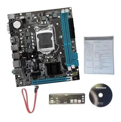 Placa Mãe H61 Lga 1155 Ddr3 Hdmi I3 I5 I7 Nf Kph61 - Foxconn Imagem de Placa Mãe H61 Lga 1155 Ddr3 Hdmi I3 I5 I7 Nf Kph61