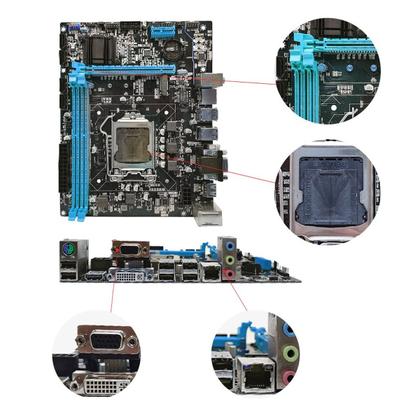 Imagem de Placa Mãe Kingster PCI Express Chipset Intel LGA 1155 Socket I3/I5/I7 DDR3 1066/1333/1600MHZ 16gb