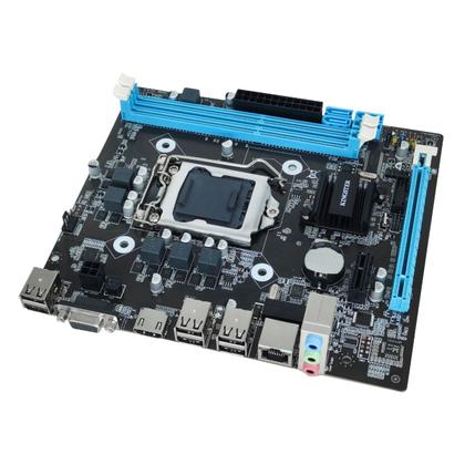 Imagem de Placa-mãe Kingter H55 16gb ddr3 LGA 1156 i3/i5/i7 Suporte USB 3.0 VGA RJ45 HDMI lan 10/100 mbps