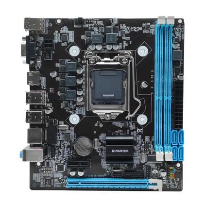 Imagem de Placa-mãe Kingter H55 16gb ddr3 LGA 1156 i3/i5/i7 Suporte USB 3.0 VGA RJ45 HDMI lan 10/100 mbps