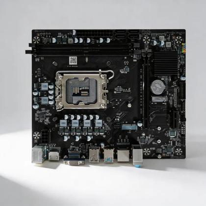 Imagem de Placa Mãe KMEX H610S4 Com Chipset Intel H610 Soquete LGA1700 e Suporte a Memórias DDR4