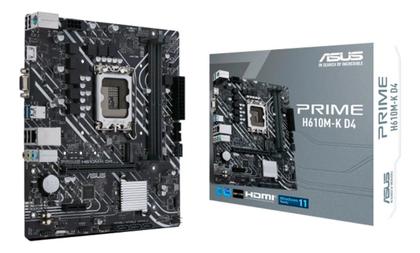 Imagem de Placa Mae LGA 1700 H610M-K D4 Prime M-ATX DDR4 Asus