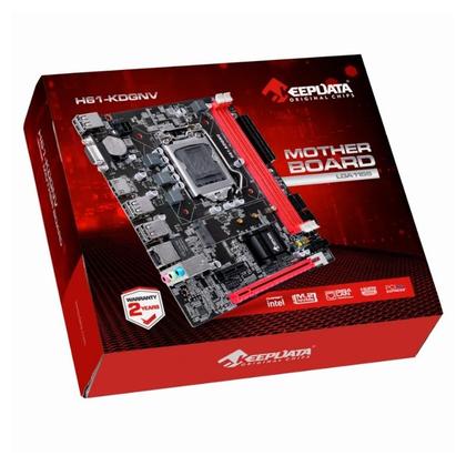 Imagem de Placa Mae LGA1155 H61 Keepdata H61-KDGNV ddr3