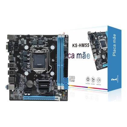 Imagem de Placa Mãe Lga1156 Chipset Intel Hm55 Ddr3 Séries I3/i5/i7