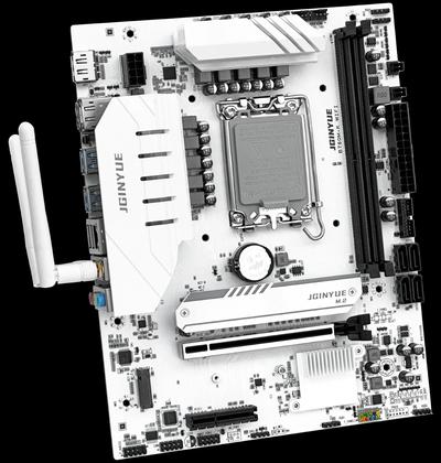 Imagem de Placa Mãe LGA1700 DDR4 M-ATX WIFI JGINYUE B760M-K Suporta CPUs De 12ª, 13ª E 14ª Geração Para Jogos