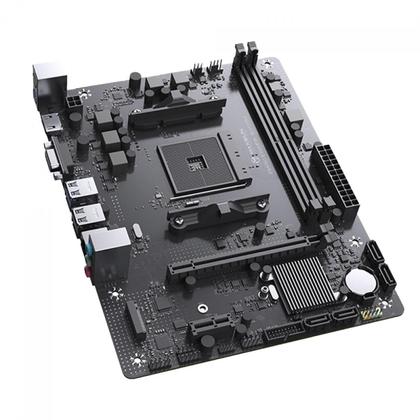 Imagem de Placa Mãe MAXSUN B450M MS-Challenger, Chipset B450, AMD AM4, mATX, DDR4, Preta
