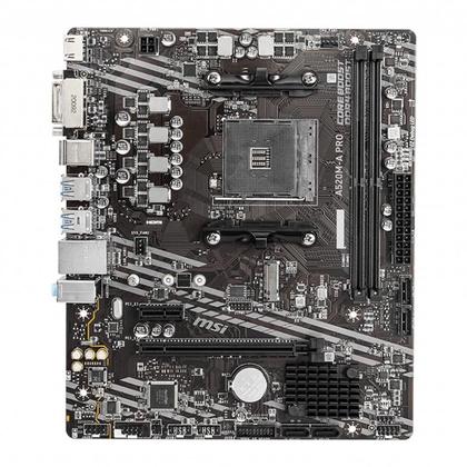 Imagem de Placa mae msi a520m-a pro ddr4 socket amd m-atx chipset amd a520 a520m-a pro