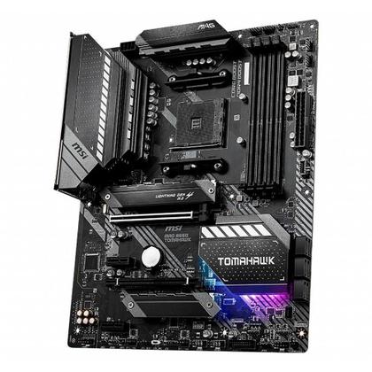 Imagem de Placa Mãe MSI B550 MAG Tomahawk DDR4 Socket AM4 Chipset AMD cor:preto