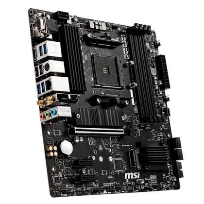Placa-Mãe MSI B550M Pro-VDH WiFi, AMD AM4, mATX, DDR4, Preto - B550M PRO-VDH WIFI Imagem de Placa-Mãe MSI B550M Pro-VDH WiFi, AMD AM4, mATX, DDR4, Preto - B550M PRO-VDH WIFI